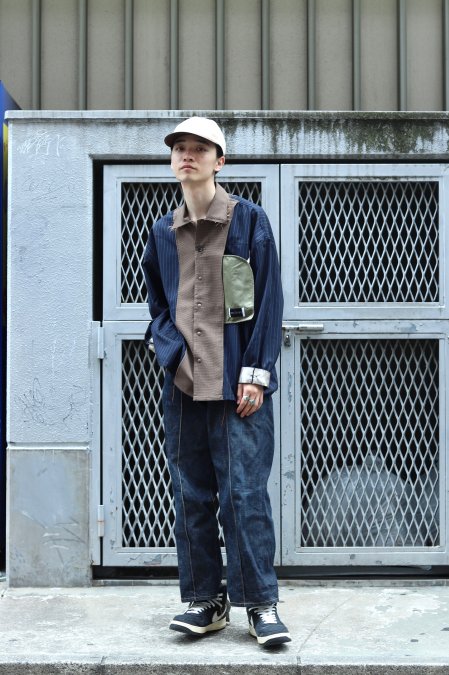 19ss エレファント トライバル ファブリックス ワイド ジャケット