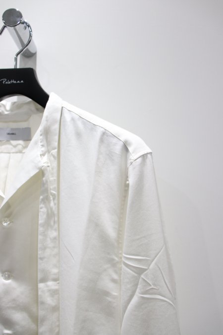 SUGARHILL（シュガーヒル）のSATIN RIBBON LONG SHIRT-WHITE（シャツ