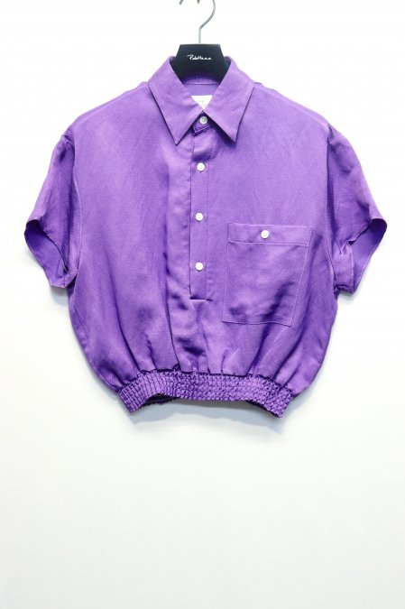 堀江で買った紫シャツ