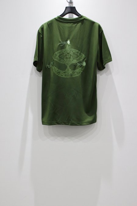 rajabrooke（ラジャブルック）のWAU LOGO DRY TEE-OLIVE（カットソー）の通販サイト-大阪 堀江 PALETTE art  alive（パレットアートアライヴ）-