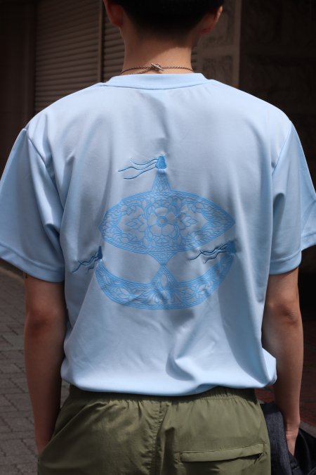 rajabrooke（ラジャブルック）のWAU LOGO DRY TEE-LT.BLUE（カットソー）の通販サイト-大阪 堀江 PALETTE art  alive（パレットアートアライヴ）-