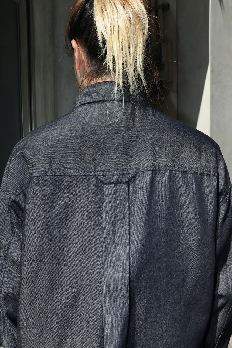 KIIT（キート）のCOTTON&SILK DENIM MULTI POCKETS SHIRTS JKT（シャツジャケット）の通販サイト-大阪 堀江  PALETTE art alive（パレットアートアライヴ）-