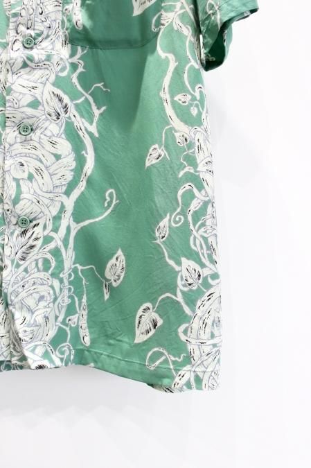 ブルーナボイン　シャツ　XL　グリーン BRU NA BOINNE / SCスナフシャツ (GREEN) | weaver