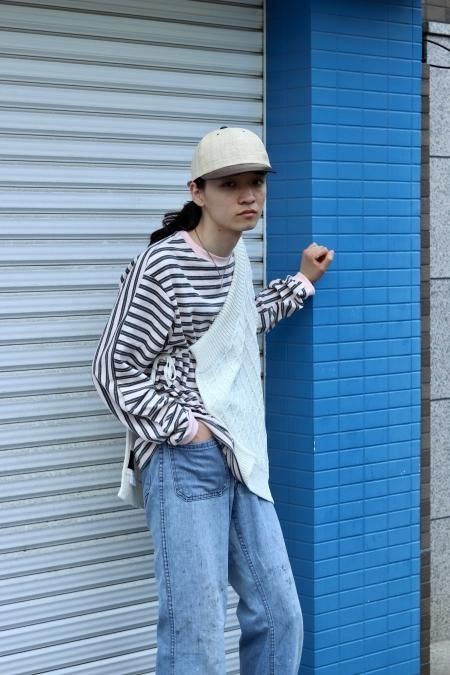 JOHN MASON SMITH（ジョンメイソンスミス）のBORDER LONG SLEEVE