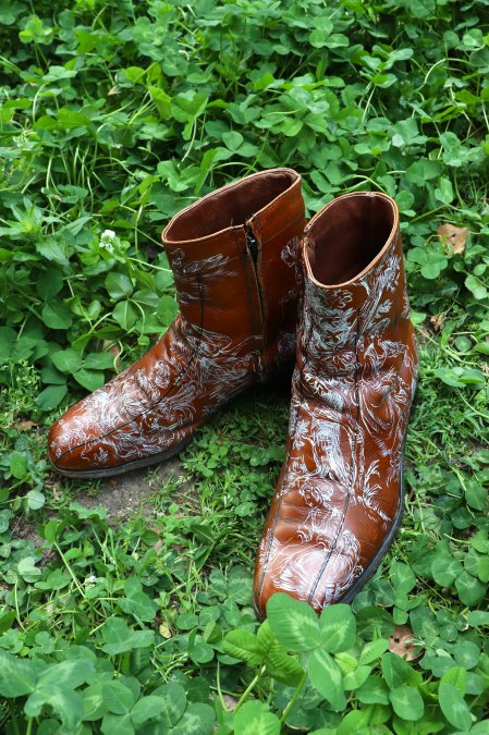 MASU（エムエーエスユー）のPAINT BOOTS-TOILE DE JOUY-2（ブーツ）の通販サイト-大阪 堀江 PALETTE art  alive（パレットアートアライヴ）-