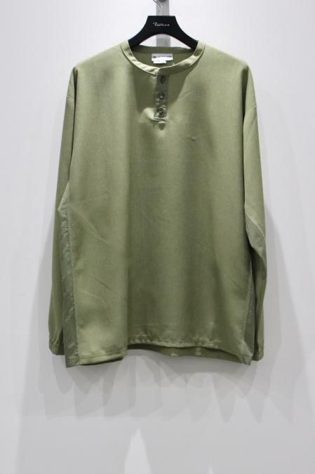 rajabrooke（ラジャブルック）のNYLON CHAMBRAY SHIRTS-KHAKI（シャツ