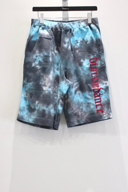 Children of the discordance（チルドレン オブ ザ ディスコーダンス）のHAND DYEING & LOGO PRINT  SHORTS-BLACK（ショートパンツ）の通販サイト-大阪 堀江 PALETTE art alive（パレットアートアライヴ）-