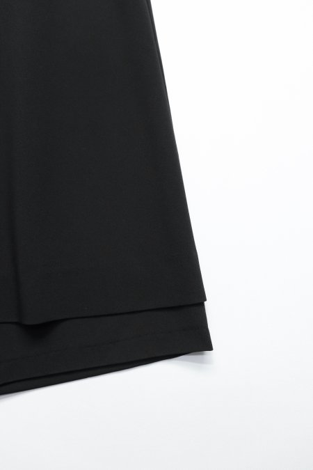 マイナス［ー］MINUS（マイナス）のSKIRT SHORTS-BLACK（スカートパンツ）の通販サイト-大阪 堀江 PALETTE art  alive（パレットアートアライヴ）-