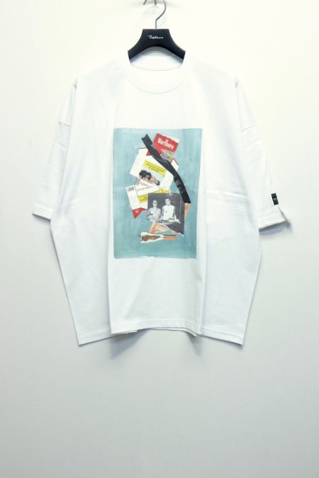 elephant TRIBAL fabrics（エレファントトライバルファブリックス）の Marlboro-S/S  Tshirts-WHITE（カットソー）の通販サイト-大阪 堀江 PALETTE art alive（パレットアートアライヴ）-