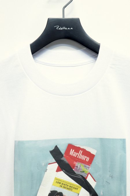 elephant TRIBAL fabrics（エレファントトライバルファブリックス）の Marlboro-S/S  Tshirts-WHITE（カットソー）の通販サイト-大阪 堀江 PALETTE art alive（パレットアートアライヴ）-