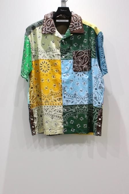 Children of the discordance（チルドレン オブ ザ ディスコーダンス）のVINTAGE BANDANA PATCHWORK  SHIRT SS-MIX-2（バンダナシャツ）の通販サイト-大阪 堀江 PALETTE art alive（パレットアートアライヴ）-