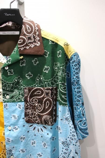 Children of the discordance（チルドレン オブ ザ ディスコーダンス）のVINTAGE BANDANA PATCHWORK  SHIRT SS-MIX-2（バンダナシャツ）の通販サイト-大阪 堀江 PALETTE art alive（パレットアートアライヴ）-