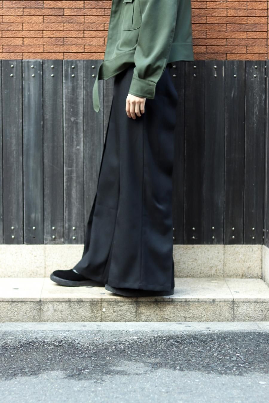 S Max Mara サブライム フレア トラウザーズ マイナス［ー］MINUS（マイナス）のHAKAMA TROUSERS（ワイド