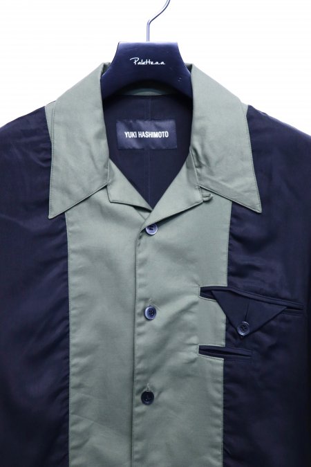 YUKI HASHIMOTO（ユウキ ハシモト）のLINING SHIRTS-MOSSGREEN