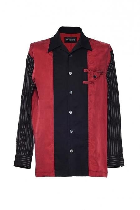 YUKI HASHIMOTO（ユウキ ハシモト）のLINING SHIRTS-BORDEAUX ...