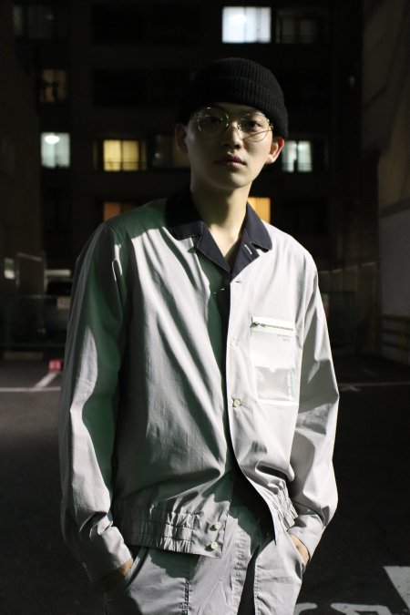 NULABEL（ニューレーベル）のID POKET SHIRT-GREY（シャツジャケット