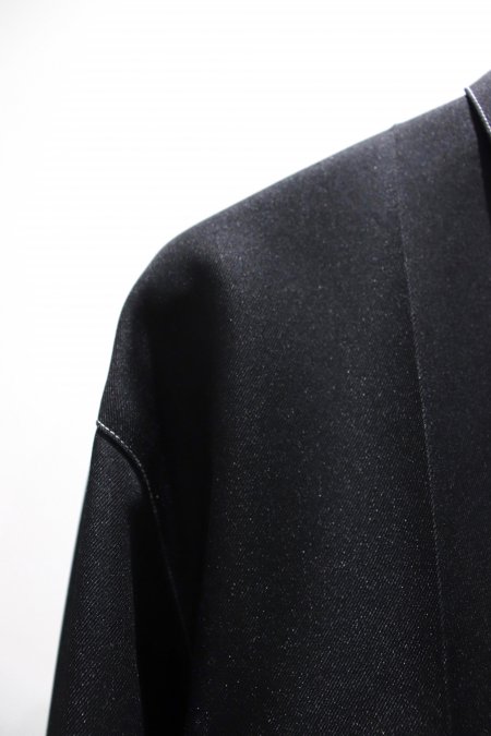 NULABEL（ニューレーベル）のWORK DRESS JACKET-BLACK（ワークドレス