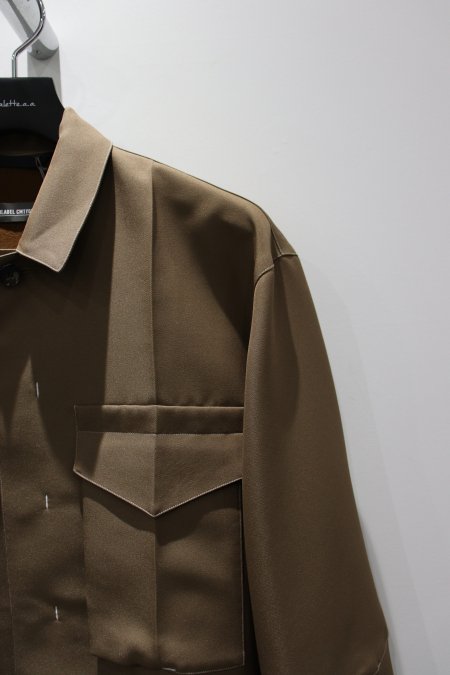 NULABEL（ニューレーベル）のWORK DRESS JACKET-CAMEL（ワークドレス