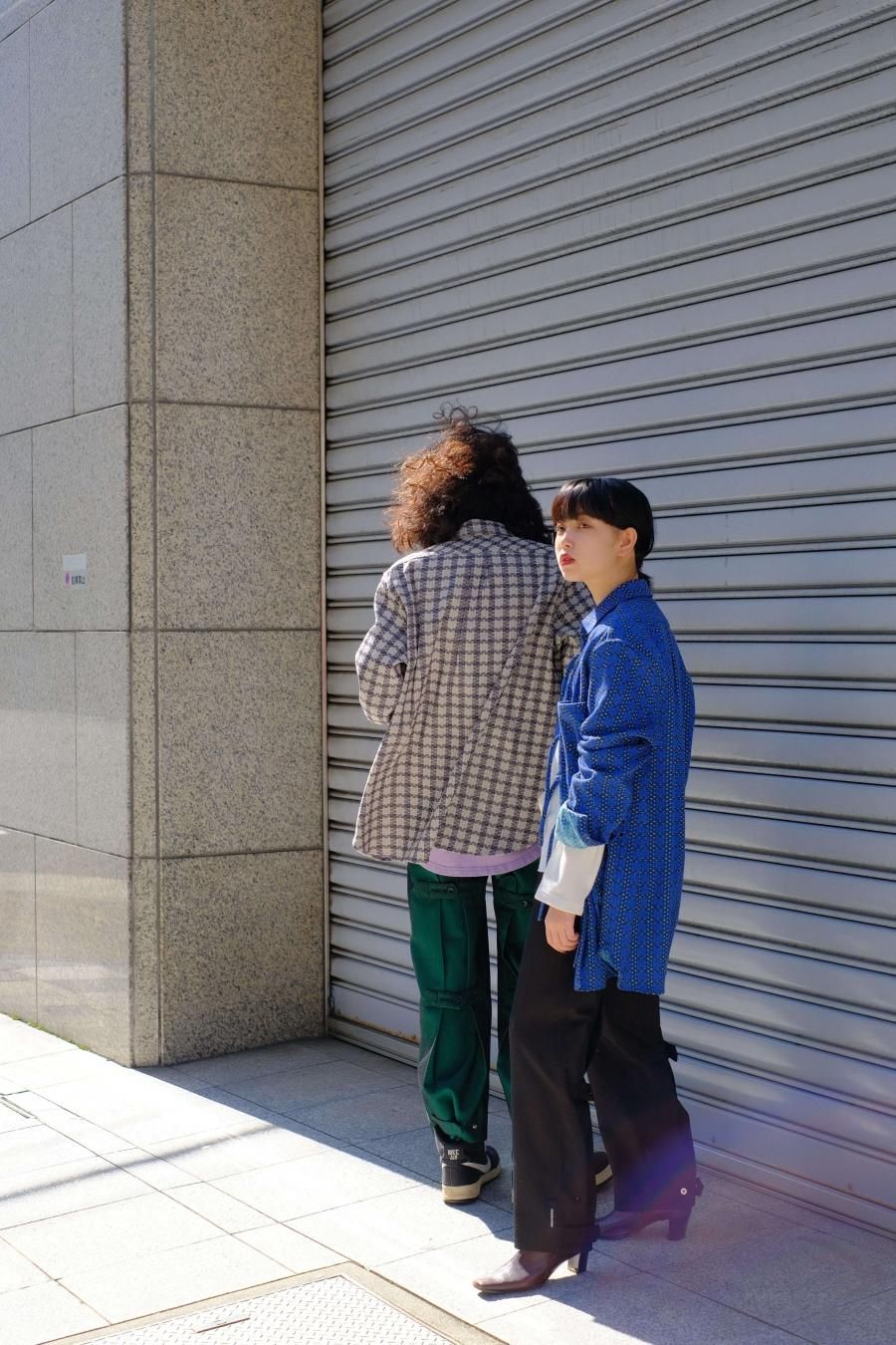 MASU(エムエーエスユー)のJACQUARD CHECK SHIRTS-WHITE MASU(エムエーエスユー)のJACQUARD CHECK SHIRTS-WHITE