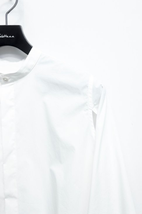 BELPER（ベルパー）のLACE UP SLEEVES SHIRT（シャツ、ブラウス）の 