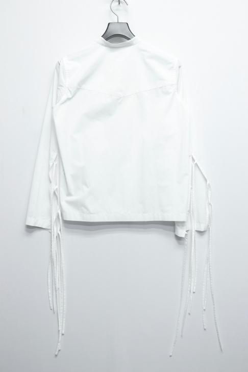 BELPER(ベルパー)のLACE UP SLEEVES SHIRT(シャツ、ブラウス)の ...
