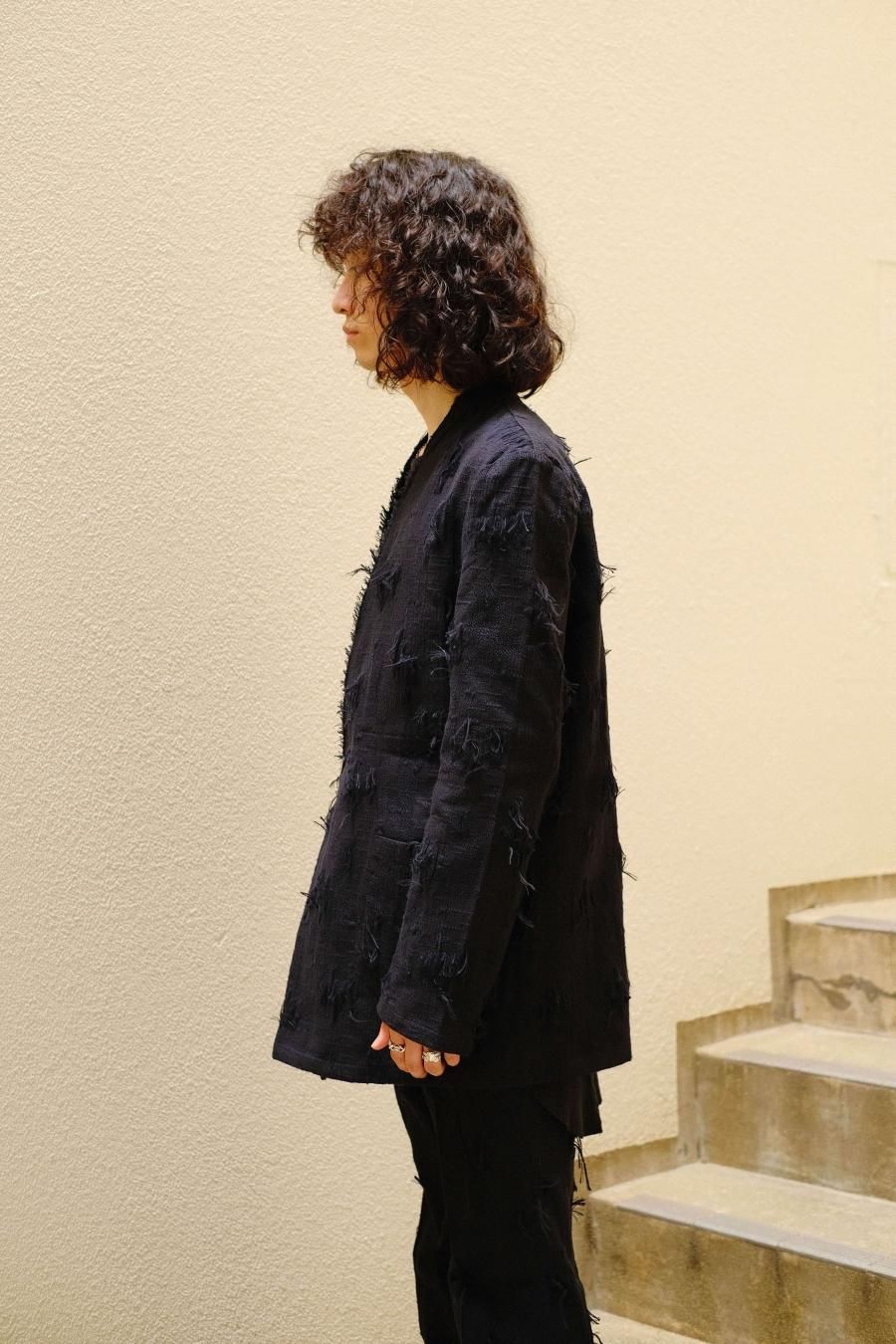 マイナス［ー］MinusのCUT JACQUARD BLAZER （カットジャガード