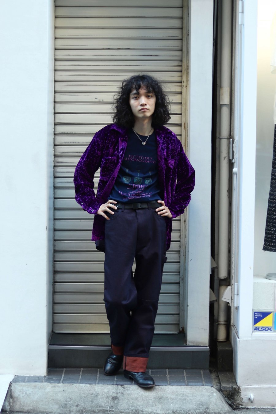 LITTLEBIG 20aw ベロアセットアップ