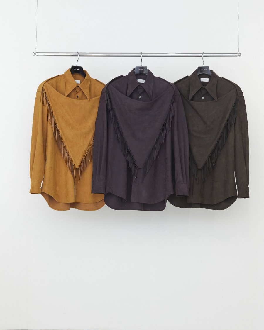 20%OFFLITTLEBIG  Fringe Scalf SHPURPLE or BROWN<img class='new_mark_img2' src='https://img.shop-pro.jp/img/new/icons20.gif' style='border:none;display:inline;margin:0px;padding:0px;width:auto;' />