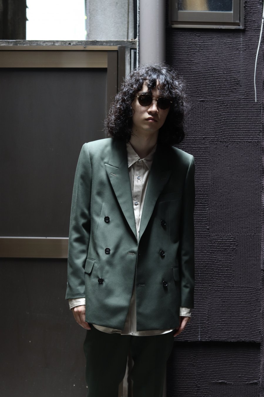 LITTLEBIG（リトルビッグ）のTwill 6B Double Breasted Jacket（ツイル