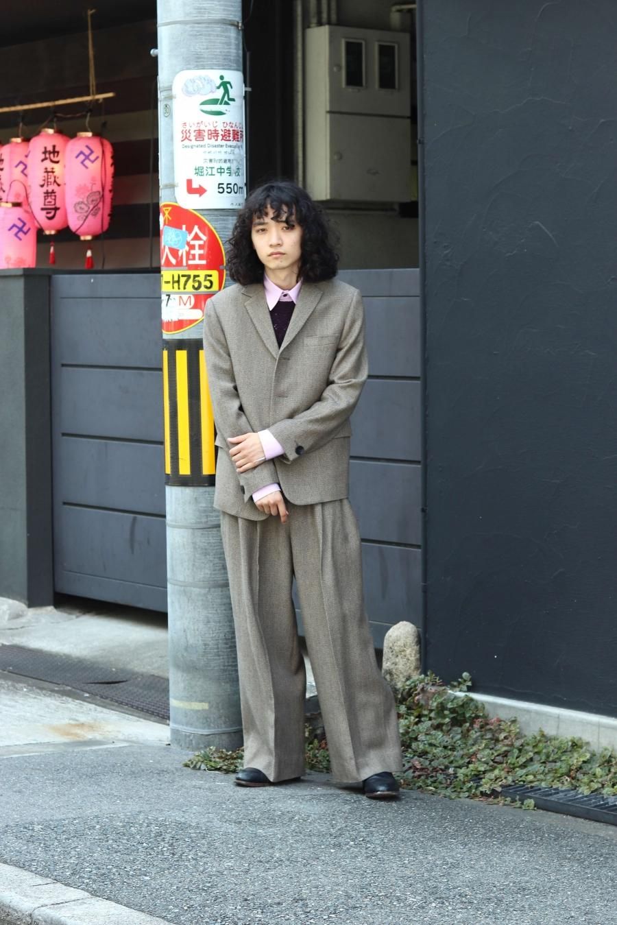 MASU（エムエーエスユー）のMELANGE TWEED TAILORED JACKET-MELANGE ...