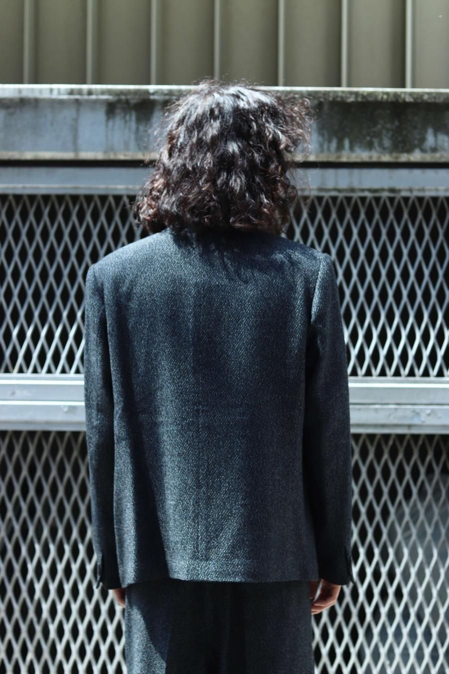 MASU（エムエーエスユー）のMELANGE TWEED TAILORED JACKET-MELANGE