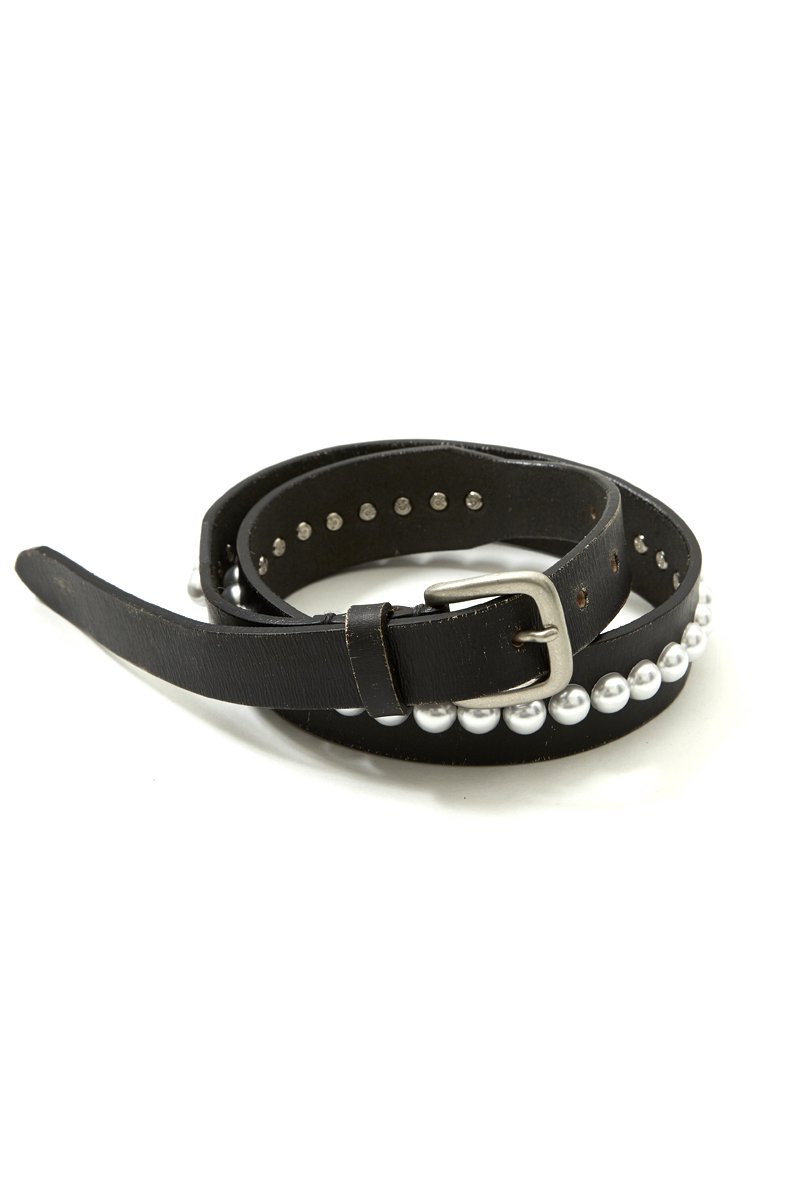 soe（ソーイ）のPearl Studs Belt（パールスタッズベルト）の通販