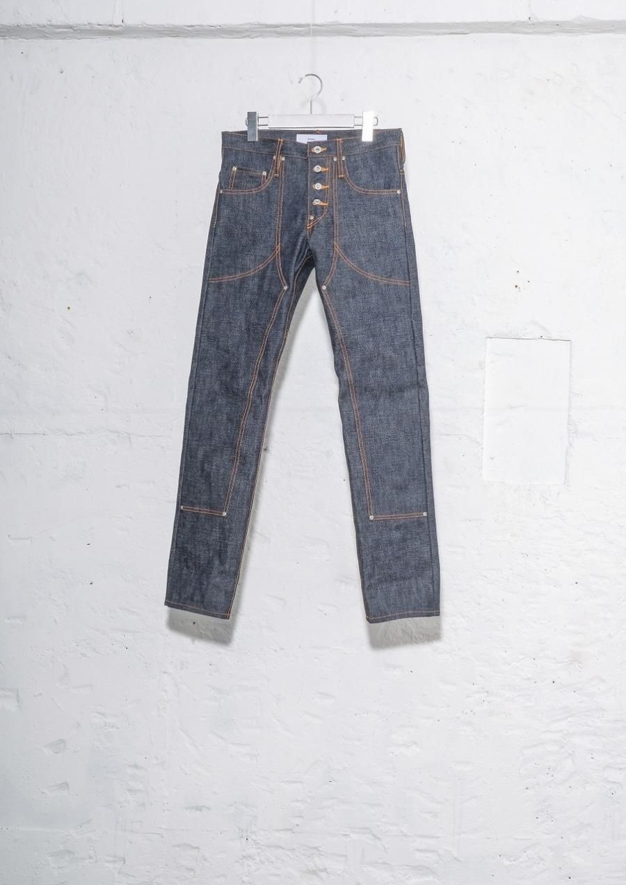 SUGARHILL（シュガーヒル）のSELVEDGE DENIM DOUBLE KNEE STRAIGHT