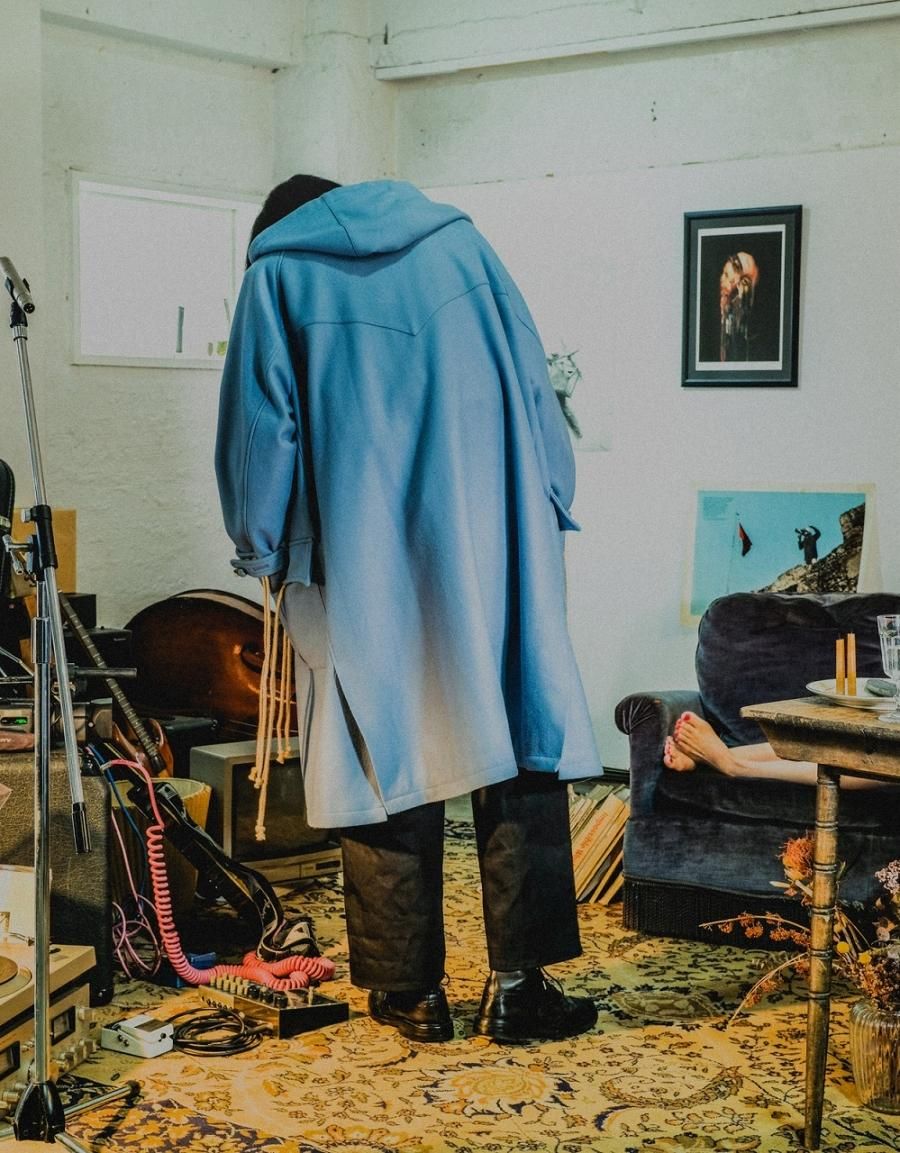 SUGARHILL（シュガーヒル）のBLACK DENIM DOUBLE KNEE