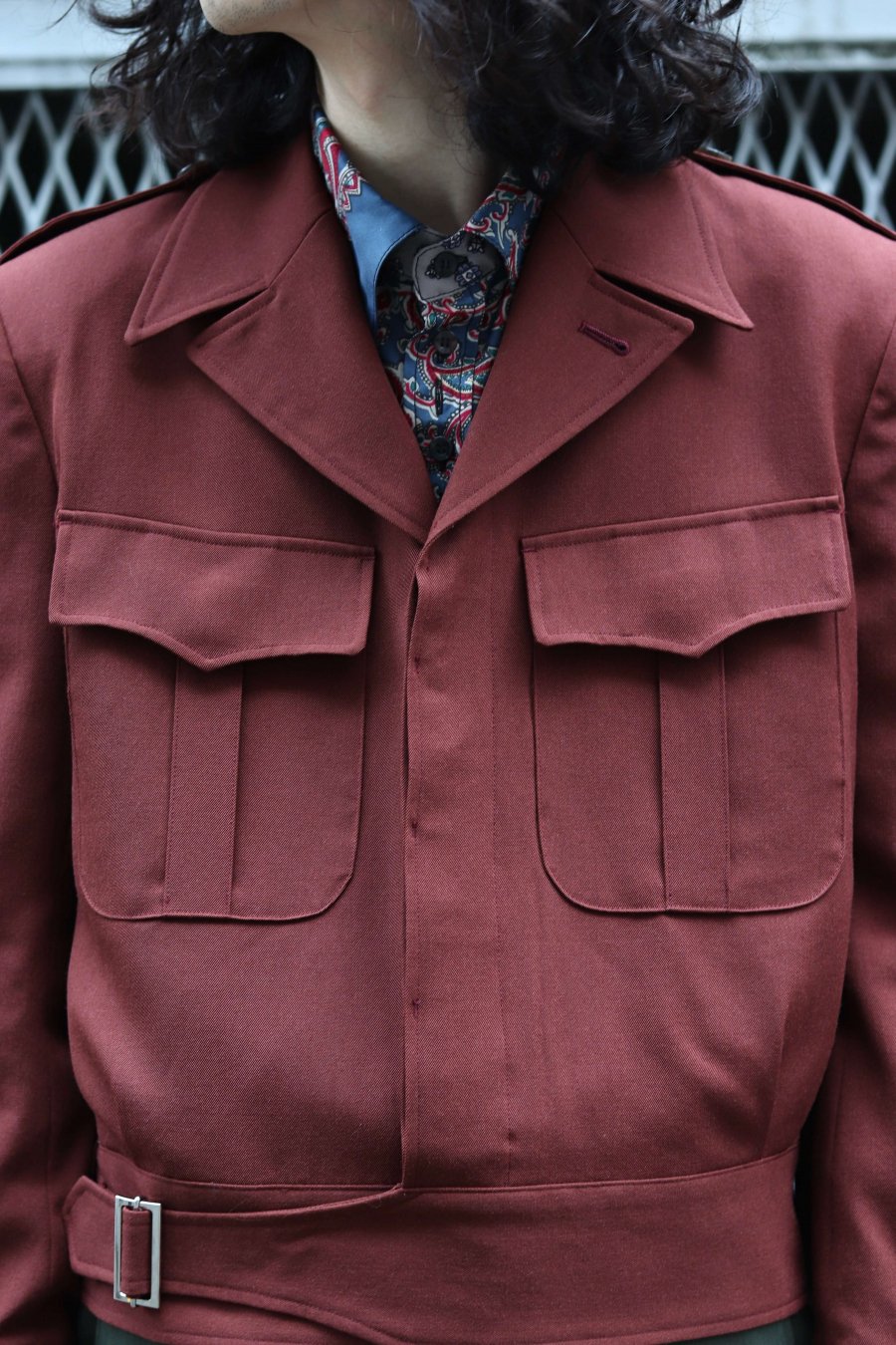 LITTLEBIG（リトルビッグ）のTwill Eisenhower Jacket（アイゼンハワージャケット）の通販サイト-大阪 堀江 PALETTE  art alive（パレットアートアライヴ）-