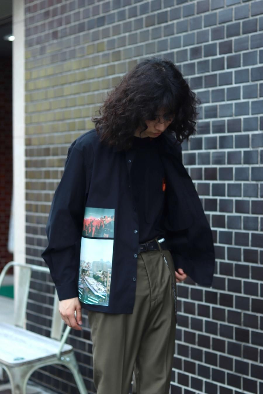 新品 soe × Toshio Ohno 24SS 別注 コラボ フォト シャツ メンズ - トップス