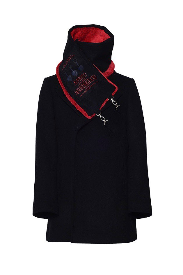 30%OFFYUKI HASHIMOTO  SCARF ATTACHED PEACOATBLACK<img class='new_mark_img2' src='https://img.shop-pro.jp/img/new/icons20.gif' style='border:none;display:inline;margin:0px;padding:0px;width:auto;' />