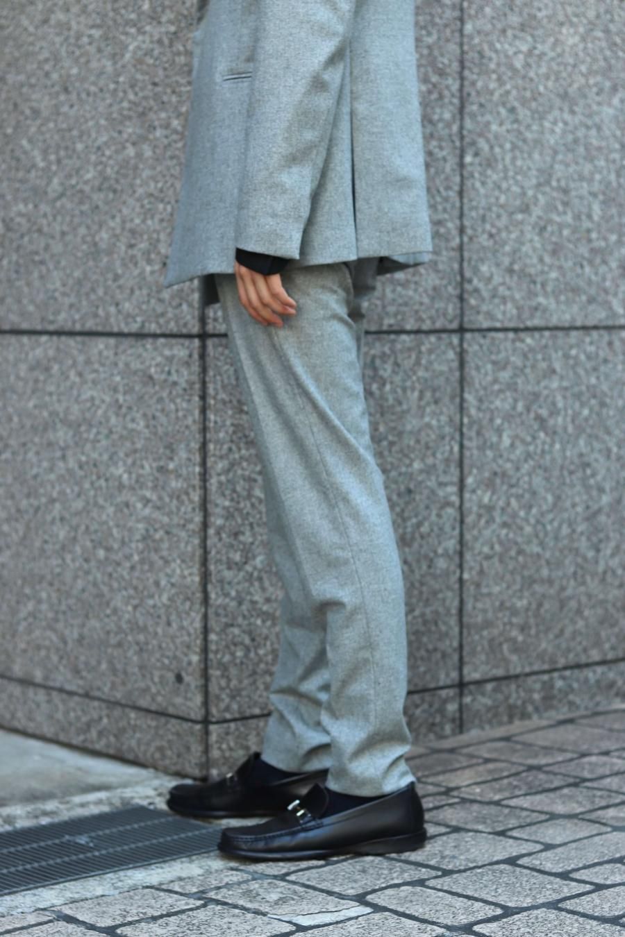 YUKI HASHIMOTO（ユウキ ハシモト）のTIGHT TROUSERS-GRAY
