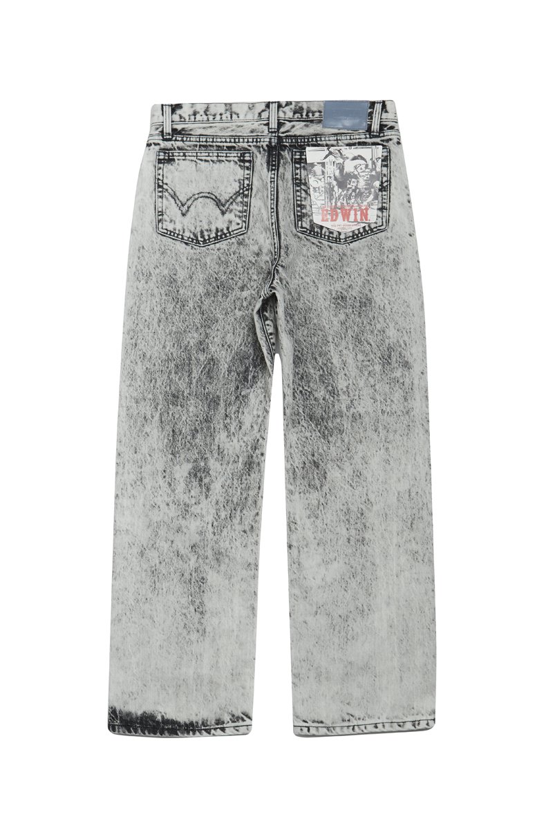 soe（ソーイ）のBleach & Color Jeans collaborated with EDWIN-WHITE