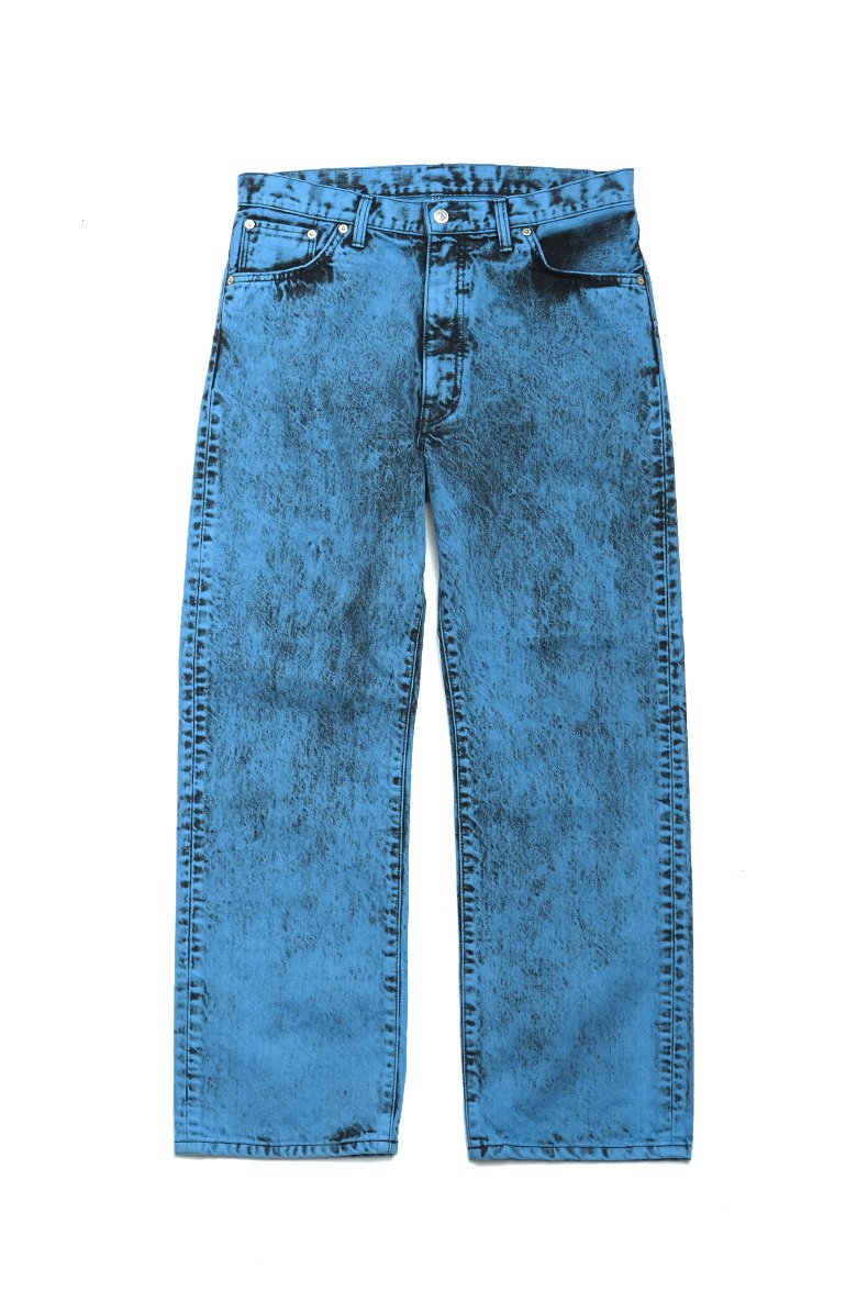 soe（ソーイ）のBleach & Color Jeans collaborated with EDWIN