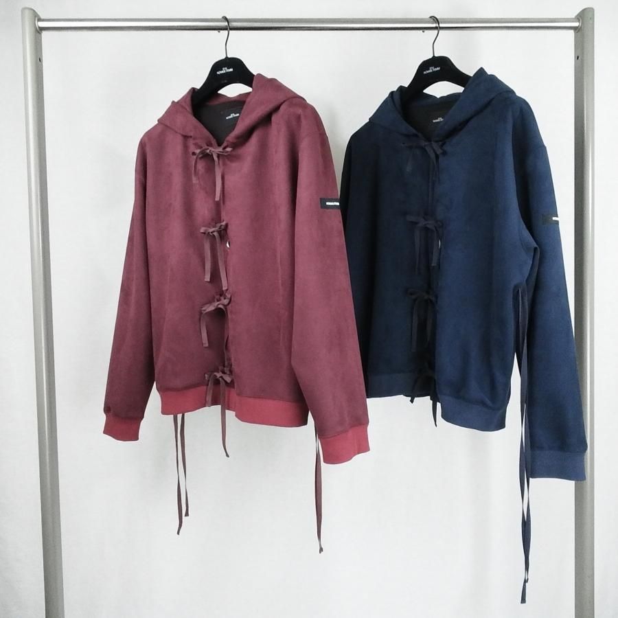 SYU.HOMME/FEMM（シュウ オム フェム）のBonding suede hoodie ...