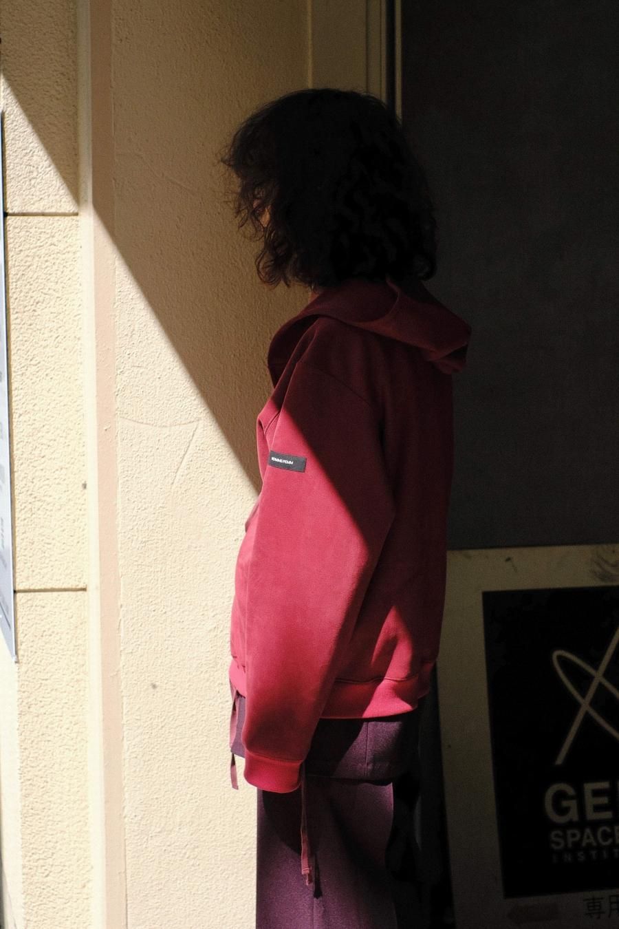 SYU.HOMME/FEMM（シュウ オム フェム）のBonding suede hoodie