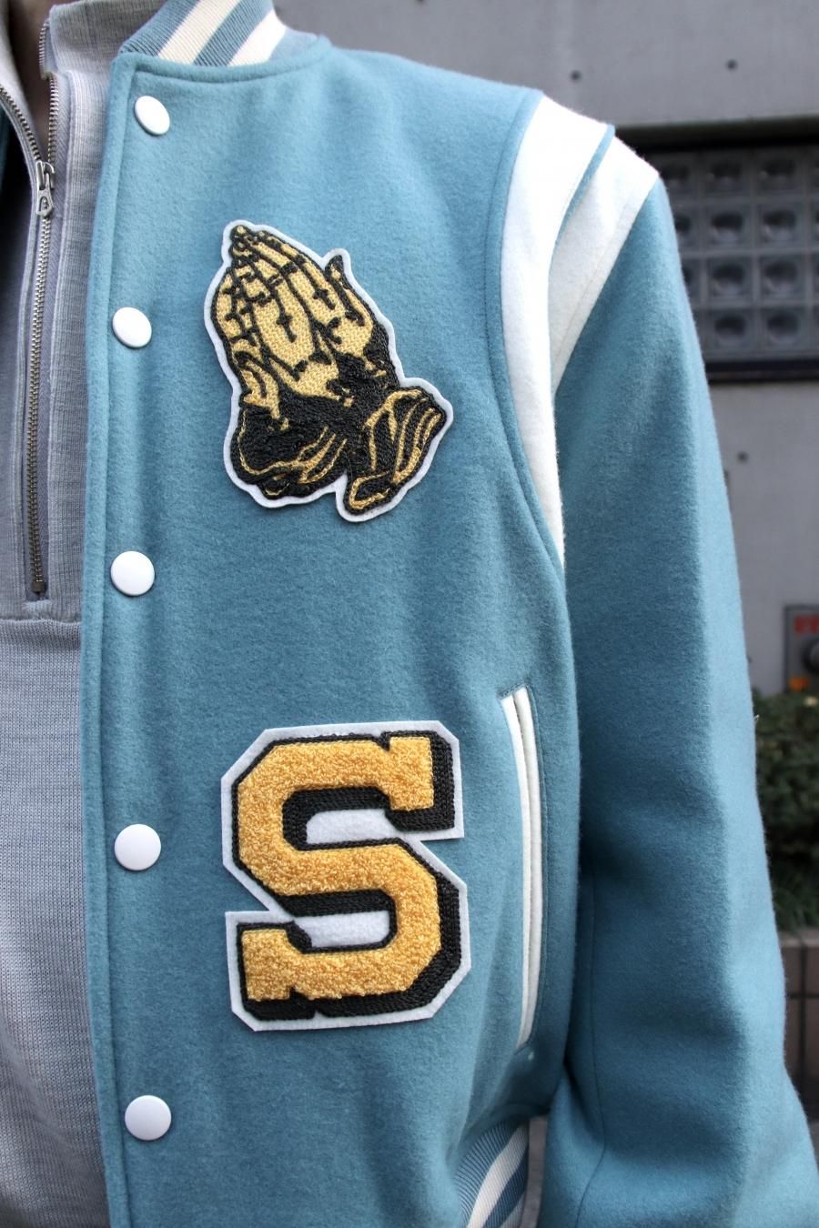 SUGARHILL（シュガーヒル）のEMBROIDARY TEDDY JACKET（スタジャン）の