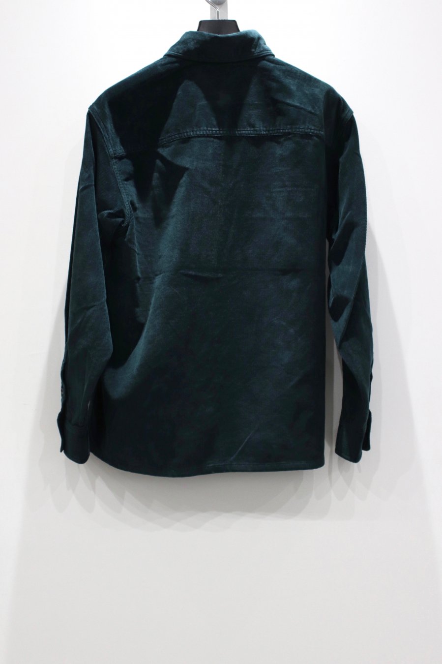 VICTORIA（ヴィクトリア）の1/4 ZIP CORDUROY PULLOVER SHIRT-DARK