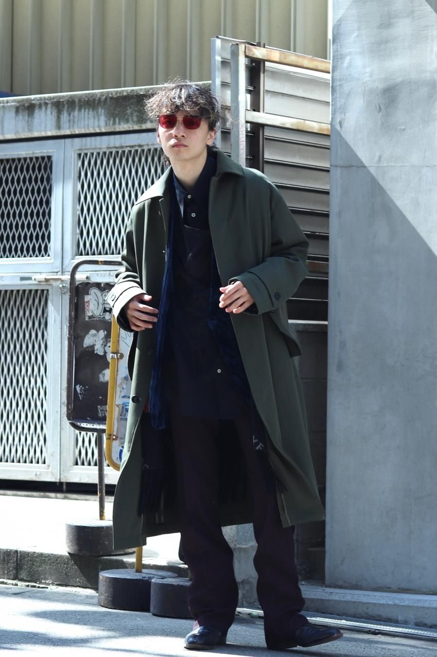 soe（ソーイ）のScarf Linning Soutien Collar Coat（ステンカラー