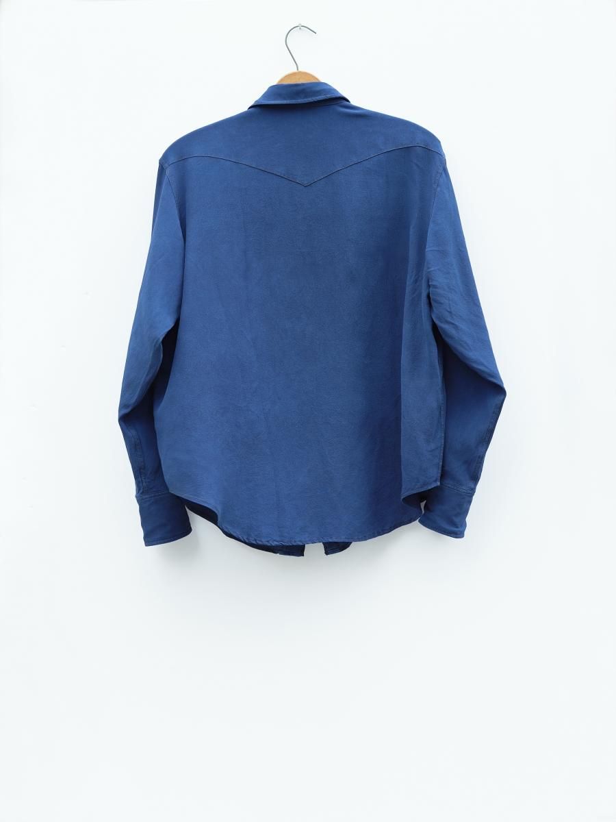 MASU（エムエーエスユー）のZIP-UP SILK WESTERN SHIRTS（シャツ