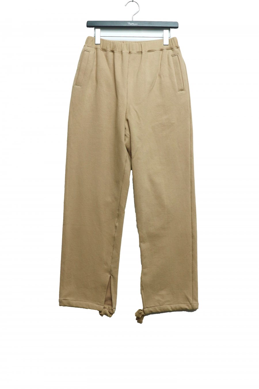 KIIT（キート）のSUPIMA COTTON STRETCH PILE ZIGZAG STITCH RELAX  PANTS-BEIGE（パンツ）の通販サイト-大阪 堀江 PALETTE art alive（パレットアートアライヴ）-