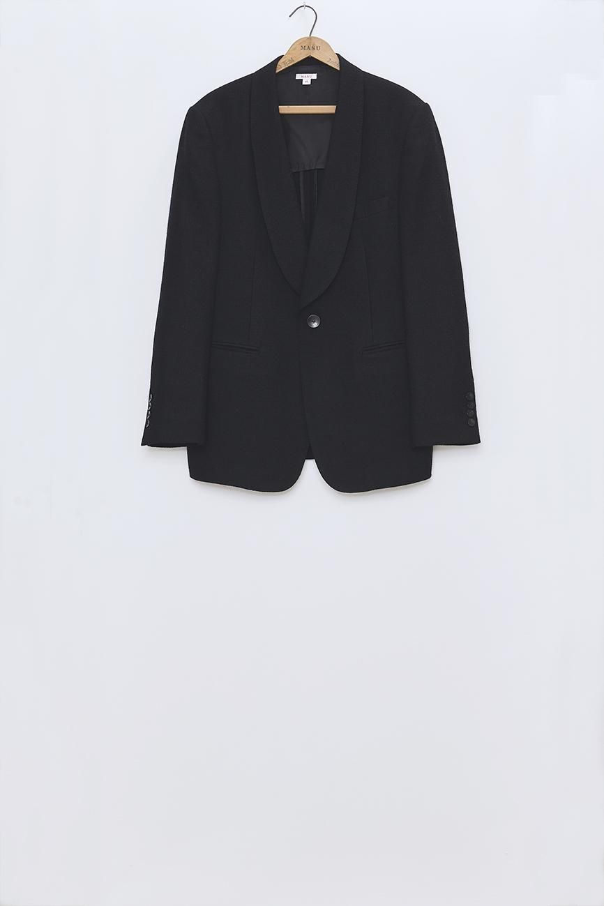 MASU SMOKING JACKET（BLACK） | mdh.com.sa