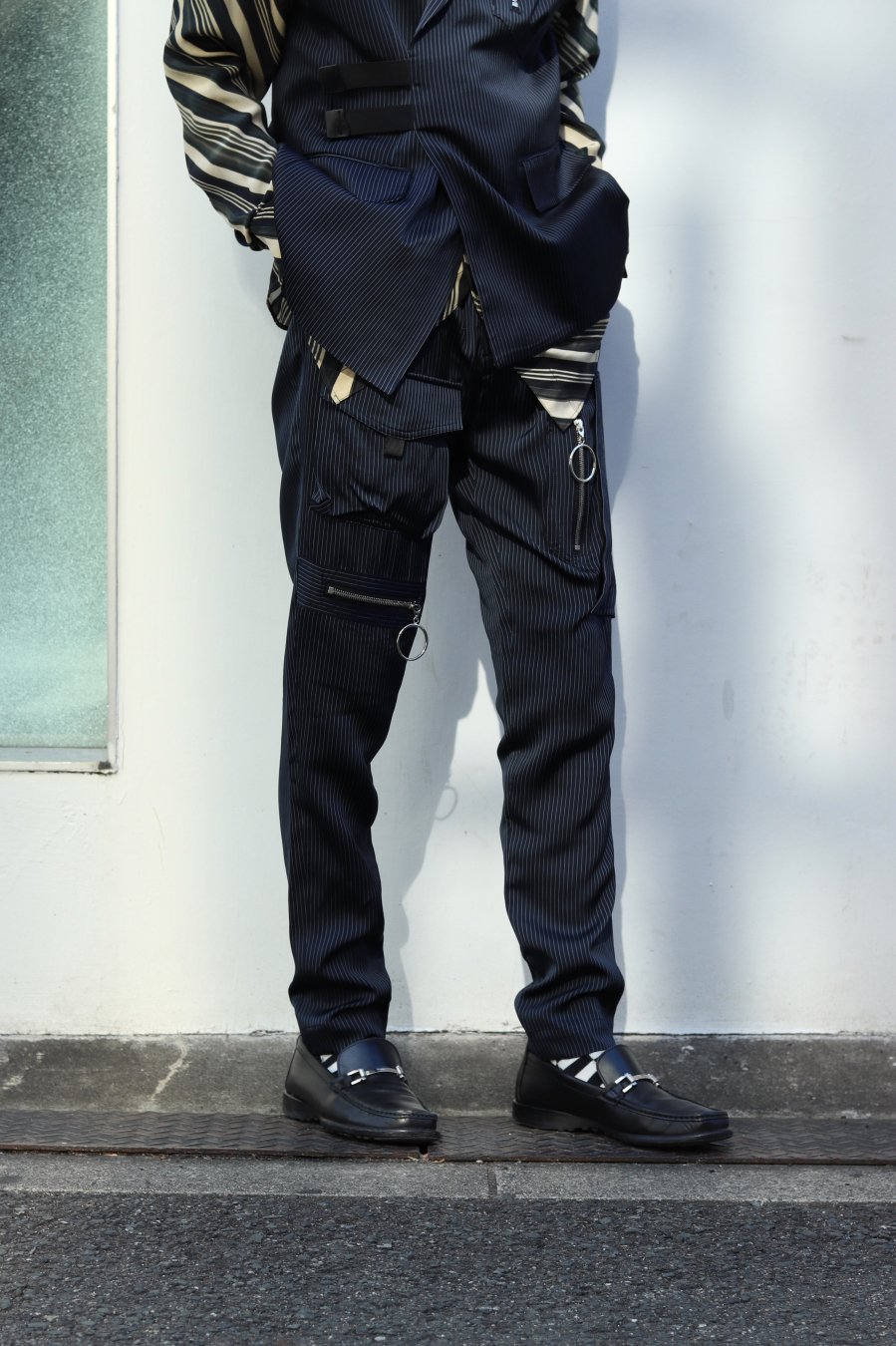 YUKI HASHIMOTO（ユウキ ハシモト）のASTRONAUT EVA TROUSERS NAVY