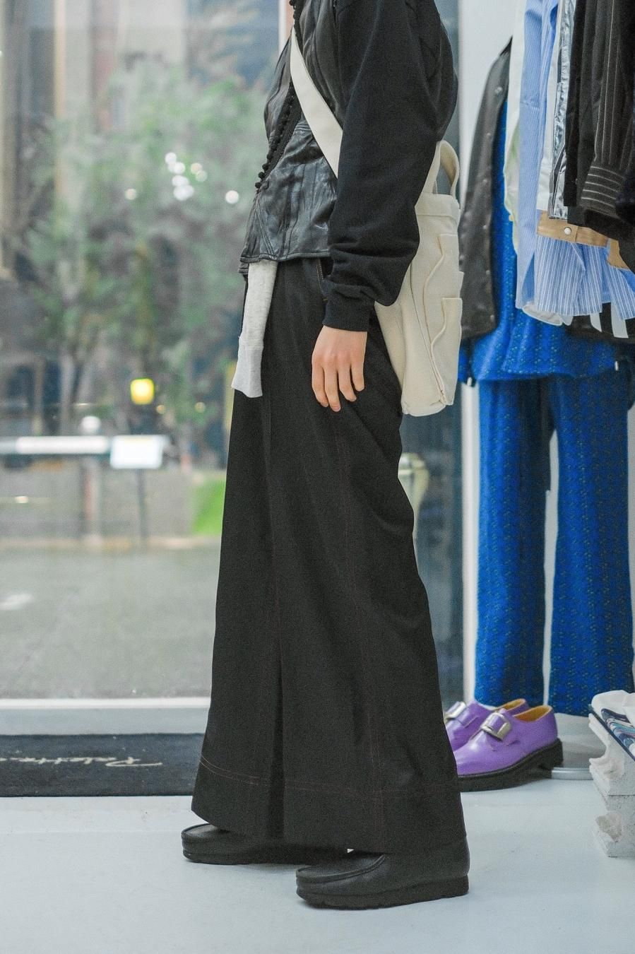 アニメショート 22aw MASU FUTURE WIDE TROUSERS BLACK | www.tegdarco.com